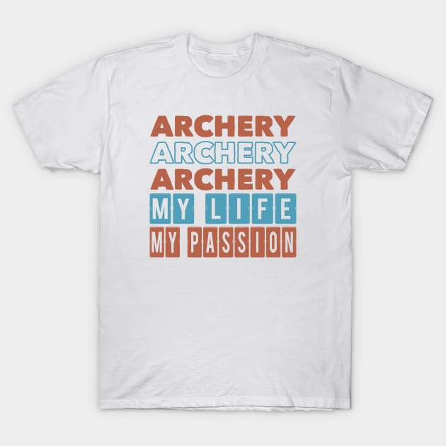 Archery Design T-Shirt by etees0609